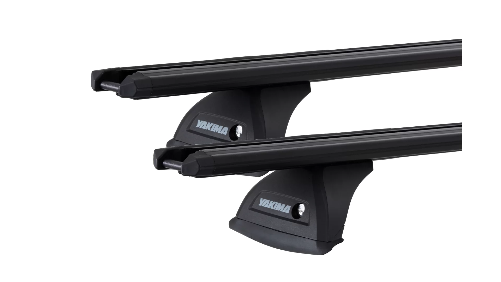 Yakima LockNLoad TrimHD Black 2 Bar Roof Rack for RAM 1500 4dr Ute with Bare Roof (2019 onwards) - Clamp Mount