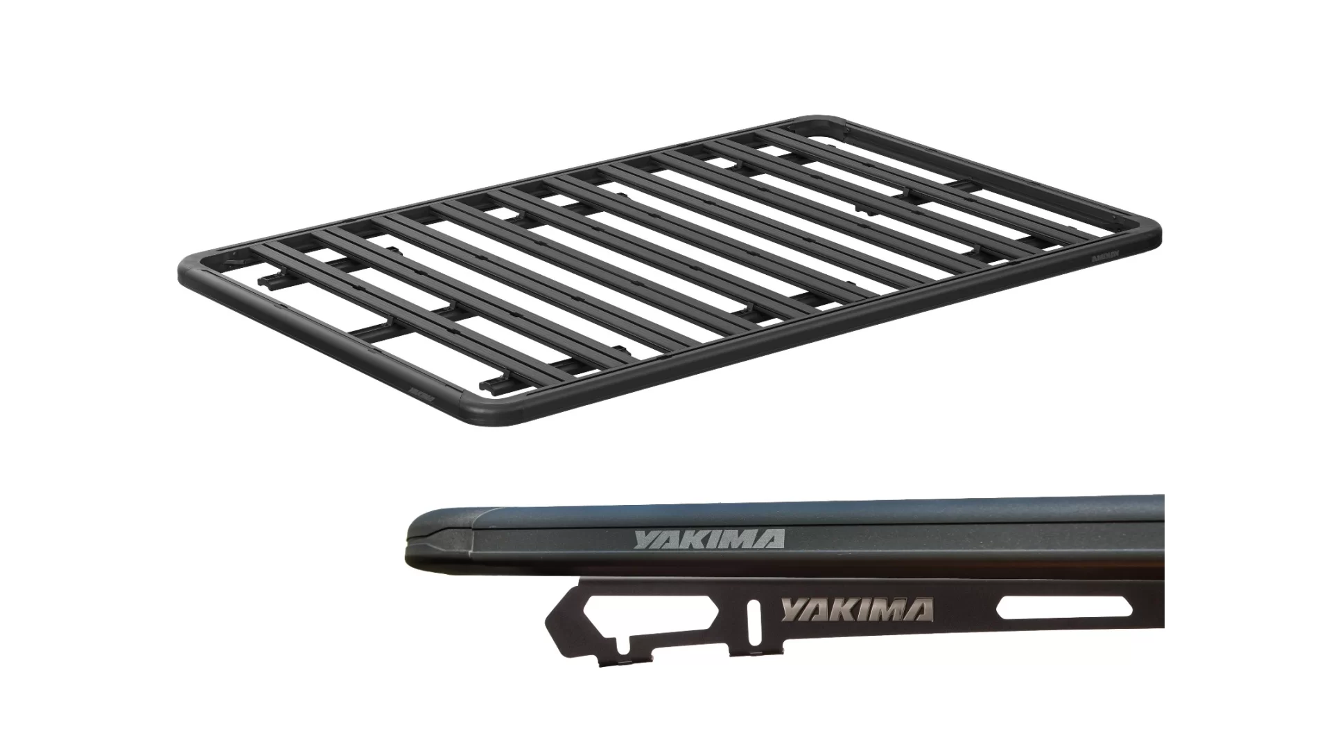 Yakima Platform E (1240mm x 2130mm) with RuggedLine spine attachment for ISUZU MU-X LS-M 5dr SUV with Bare Roof (2021 onwards)