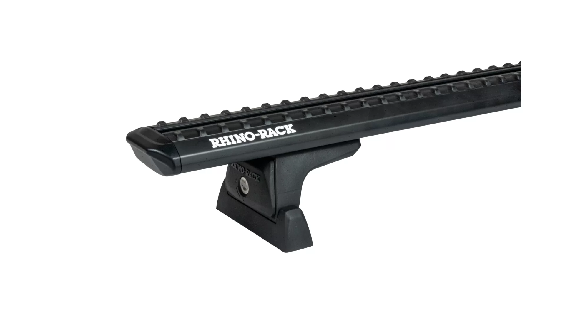 Rhino Rack JC-05322 Sportz RLT600 Ditch Mount Black 1 Bar Roof Rack for Iveco Daily Cab Chassis 2dr Ute with Factory Mounting Point (2016 onwards) - Custom Point Mount