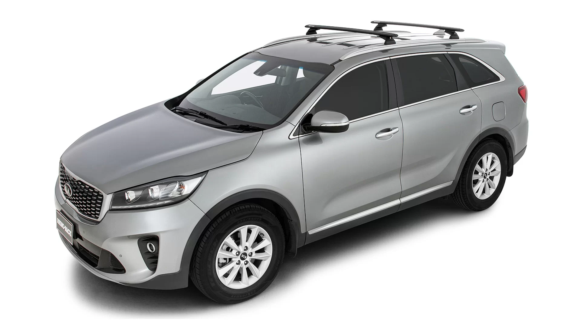 Rhino Rack JC-00016 - Vortex RCL Black 2 Bar Roof Rack for KIA Sorento 5dr SUV from 2015