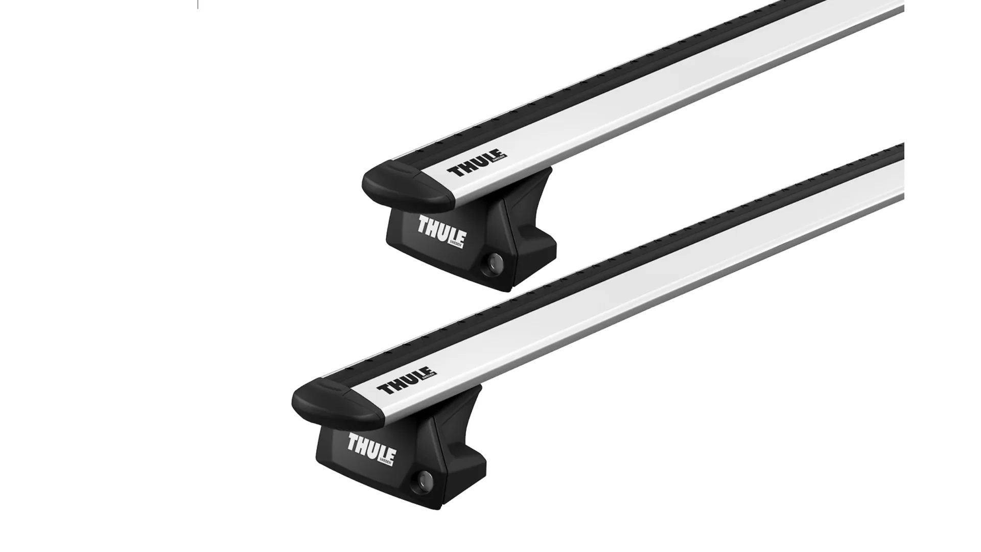 Thule 7106 WingBar Evo Silver 2 Bar Roof Rack for Haval Jolion 5dr SUV with Flush Roof Rail (2021 onwards) - Flush Rail Mount