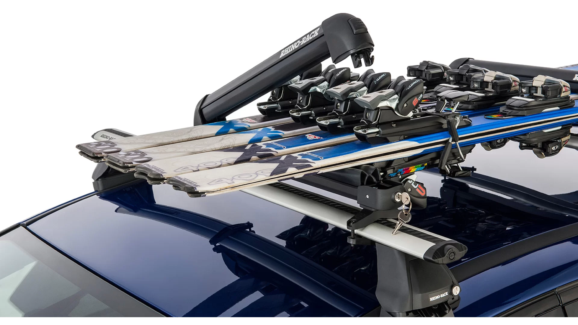 Rhino Rack Ski and Snowboard Carrier - 4 Skis or 2 Snowboards - 574 - View 3