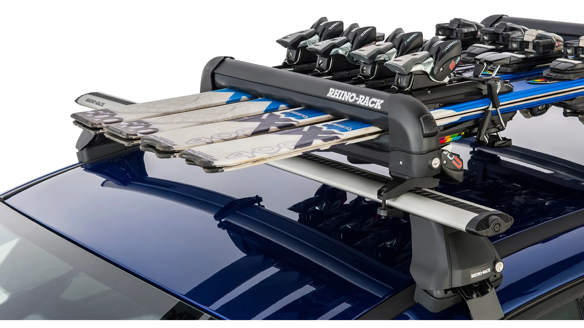 Rhino Rack Ski and Snowboard Carrier - 4 Skis or 2 Snowboards - 574 - View 1