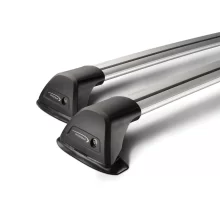 Yakima Flush Bar Silver Roof Rack Pair S3Y - 8050178