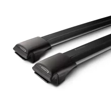Yakima Rail Bar Black Roof Rack Pair for Raised Rails S53YB - 8050246