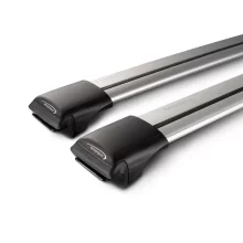 Yakima Rail Bar Silver Roof Rack Pair for Raised Rails S52Y - 8050208