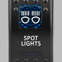 Stedi Rocker Switch For 4x4 Spot Light Back Lit Blue - ROKSWCH-SPOT