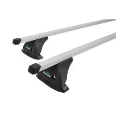 Prorack Standard Through Bar Silver 2 Bar Roof Rack for CHERY J11 5dr SUV with Raised Roof Rail (2010 onwards)