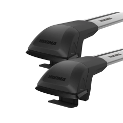 Yakima JetStream FX TimberLine Silver 2 Bar Roof Rack for BYD Shark 4dr Ute with Raised Roof Rail (2024 onwards) - Raised Rail Mount