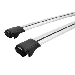 Prorack Aero Rail Bar Silver 2 Bar Roof Rack for CHERY J11 5dr SUV with Raised Roof Rail (2010 onwards)