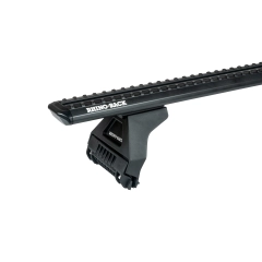 Rhino Rack JC-05024 Sportz RL110 Black 1 Bar Roof Rack for Mercedes Benz Vito W639 4dr SWB/LWB Low Roof with Factory Mounting Point (2003 to 2014) - Gutter Mount
