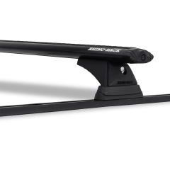 Rhino Rack JB0812 Vortex RCH Trackmount Black 2 Bar Roof Rack for Nissan Terrano R50 5dr SUV with Bare Roof (1995 to 2004) - Track Mount