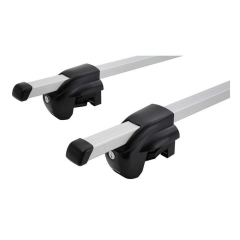 Prorack Standard Rail Bar Silver 2 Bar Roof Rack for TOYOTA Rav 4 20 Series 3dr SUV with Raised Roof Rail (2000 to 2006)