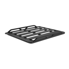 Rhino Rack JC-02349 Pioneer 6 Tradie  (1500mm x 1240mm) with RCL legs for Jeep Grand Cherokee WK2 Steel Rails (Silver & Black Rails) 5dr SUV with Flush Roof Rail (2011 to 2022) - Flush Rail Mount