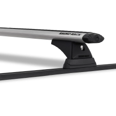 Rhino Rack JB0811 Vortex RCH Trackmount Silver 2 Bar Roof Rack for Nissan Terrano R50 5dr SUV with Bare Roof (1995 to 2004) - Track Mount