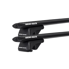 Rhino Rack JA9141 Vortex SX Black 2 Bar Roof Rack for CHRYSLER Grand Voyager 5dr Wagon with Raised Roof Rail (2008 to 2011)