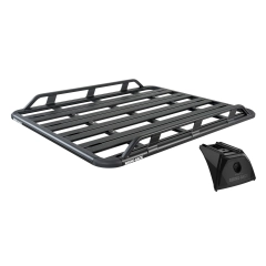 Rhino Rack JC-02823 Pioneer Tradie (1528mm x 1236mm) for Nissan Navara D22 4dr Ute D22 with Bare Roof (1997 to 2015) - Factory Point Mount