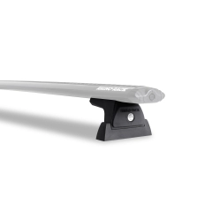 Rhino Rack JA8762 Pioneer Tradie (1528mm x 1236mm) RLT600 for Nissan Navara D22 4dr Ute D22 with Bare Roof (1997 to 2015) - Track Mount