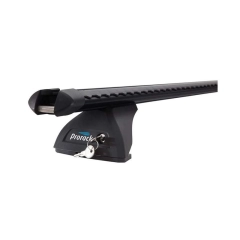 Prorack HD Through Bar Black 3 Bar Roof Rack for VOLKSWAGEN Caddy Maxi 5dr Van with Factory Mounting Point (2008 to 2015)