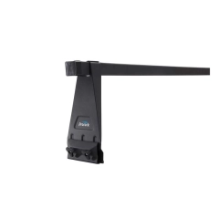 Prorack Classic Trade Bar Black 2 Bar Roof Rack for MAHINDRA Pikup Double Cab 4dr Ute with Rain Gutter (2012 to 2017)