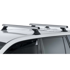 Rhino Rack JA9507 - Heavy Duty RCH Silver 3 Bar Roof Rack for NISSAN Patrol 5dr SUV from 2021