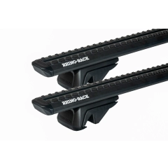 Rhino Rack JC-04971 Sportz RX Black 2 Bar Roof Rack for BYD Shark 4dr Ute with Raised Roof Rail (2024 onwards) - Raised Rail Mount