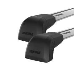 Yakima JetStream FX Silver 2 Bar Roof Rack for Mercedes Benz GLC X254 5dr SUV with Flush Roof Rail (2023 onwards) - Flush Rail Mount