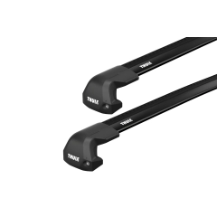 Thule 7207 WingBar Edge Black 2 Bar Roof Rack for Nissan NV350 Low Roof 5dr Low Roof with Factory Mounting Point (2012 onwards) - Factory Point Mount
