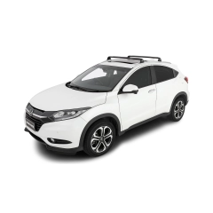 Rhino Rack RVP82 Vortex RVP Black 2 Bar Roof Rack for Honda HR-V RU 5dr SUV with Flush Roof Rail (2015 to 2021) - Factory Point Mount