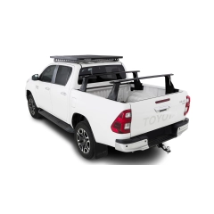Rhino Rack JC-01577 Reconn-Deck 2 Bar Vortex Ute Tub System for Toyota Hilux 4dr Ute Dual Cab 10/15 On