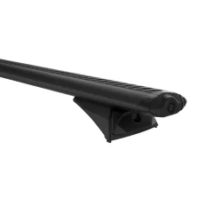 Rhino Rack JC-02678 Vortex RX300L Black 1 Bar Roof Rack for Holden Colorado7 5dr SUV with Flush Roof Rail (2012 to 2018) - Factory Point Mount