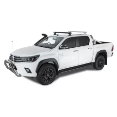 Heavy Duty RLT600 Black 1 Bar Roof Rack | Rhino-Rack