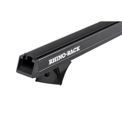 Rhino Rack JC-03395 Heavy Duty RX300H Black 1 Bar Roof Rack for Isuzu D-Max LS-M/LS-U/SX 4dr Ute with Bare Roof (2012 to 2020) - Factory Point Mount