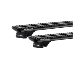 Rhino Rack JC-03971 Sportz SX Black 2 Bar Roof Rack for Holden Trax TJ 5dr SUV with Raised Roof Rail (2013 to 2020) - Raised Rail Mount
