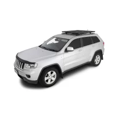 Rhino Rack JB1056 Pioneer Platform (1528mm x 1236mm) with RCL Legs for Jeep Grand Cherokee WK2 Steel Rails 5dr SUV with Flush Roof Rail (2011 onwards) - Factory Point Mount
