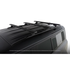 Rhino Rack JC-01589 Reconn-Deck 3 Bar Truck Bed System for Land Rover Defender 110 Gen2 5dr SUV with Factory Fitted Track (2020 onwards) - Custom Point Mount