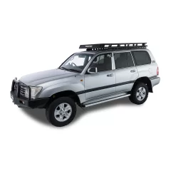 Rhino Rack JB0096 Pioneer Tray (2000mm x 1330mm) suits Toyota Land Cruiser 5dr 100 Series with Bare Roof (1998 to 2007) - Factory Point Mount