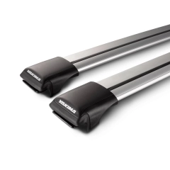 Yakima Aero RailBar Silver 2 Bar Roof Rack for CHERY J11 5dr SUV with Raised Roof Rail (2010 onwards)