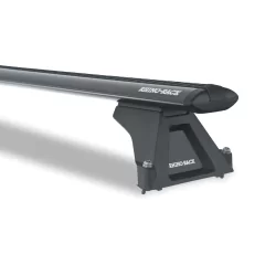 Rhino Rack JA2251 Vortex RLTF Black 2 Bar Roof Rack for Holden Commodore VT-VZ 5dr Wagon with Rain Gutter (1997 to 2007) - Factory Point Mount