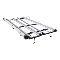 Rhino Rack JC-00859 - CSL Double 3.0m Ladder Rack System with Conduit for TOYOTA Hiace 2dr LWB Low Roof from 2005