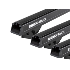 Rhino Rack JC-03535 Heavy Duty RX300H Black 3 Bar Roof Rack for Hyundai Staria US4 5dr Van with Bare Roof (2021 onwards) - Factory Point Mount