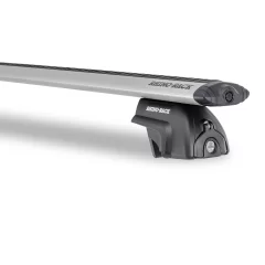 Rhino Rack JA1937 Vortex SX Silver 2 Bar Roof Rack for Ford Explorer UT-UZ 5dr SUV with Raised Roof Rail (2001 to 2014) - Raised Rail Mount