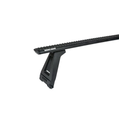 Rhino Rack JC-05027 Sportz RL210 Black 1 Bar Roof Rack for Land Rover Defender 110-130 2dr Ute with Rain Gutter (1990 to 2020) - Gutter Mount