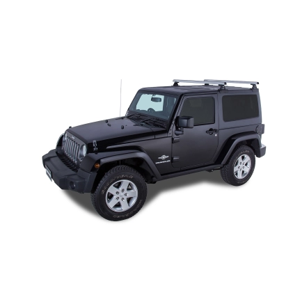 Heavy Duty RLCP Silver 2 Bar Backbone Roof Rack