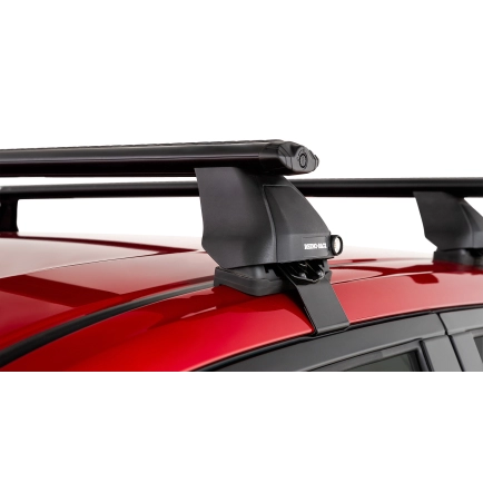 Rhino Rack JC-02095 Vortex 2500 Black 2 Bar Roof Rack for Honda HR-V 5dr SUV with Bare Roof (2021 onwards) - Clamp Mount