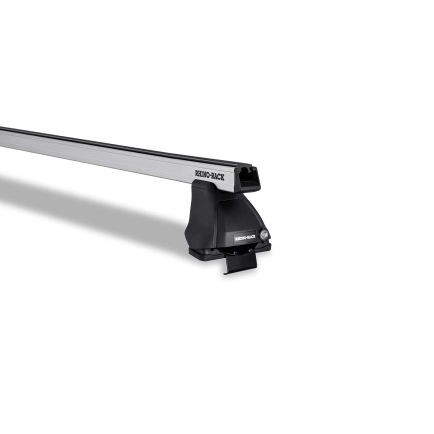Rhino Rack JC-00005 - Heavy Duty 2500 Silver 2 Bar Roof Rack for RAM 1500 4dr 4dr Ute from 2019