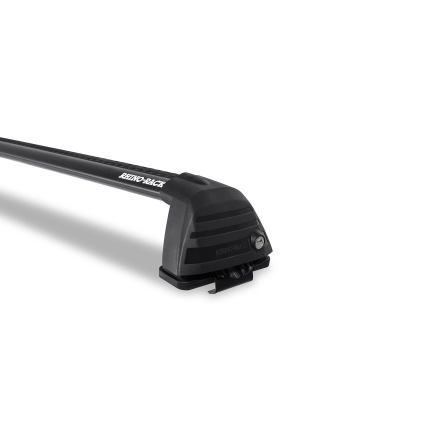 Vortex ROC25 Flush Black 2 Bar Roof Rack - #RV0729B | Rhino-Rack