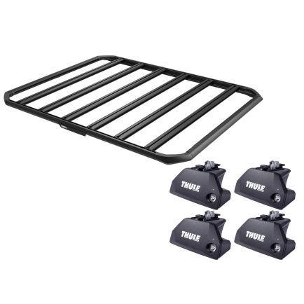 Thule 7106 Caprock L (1900 x 1500mm) Platform for Jeep Grand Wagoneer 5dr SUV with Flush Roof Rail (2022 onwards) - Flush Rail Mount