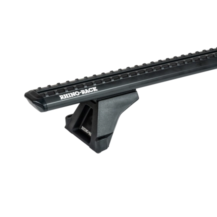 Rhino Rack JC-05261 Sportz RLTF Black 1 Bar Roof Rack for Mercedes Benz Sprinter NCV3 2dr LWB High Roof with Factory Mounting Point (2006 to 2018) - Factory Point Mount