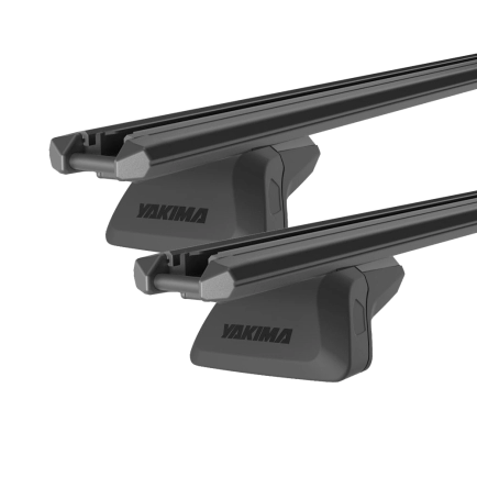 Yakima TrimHD SightLine Black 2 Bar Roof Rack for Chery Tiggo 5dr SUV with Flush Roof Rail (2024 onwards) - Flush Rail Mount